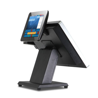 CE Approval 15Inch Windows POS System Terminal With Second Display