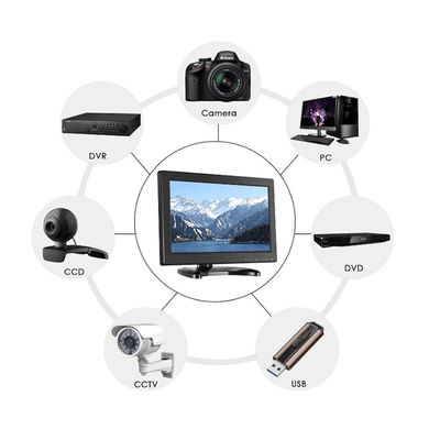Multifunction 11.6 Inch IPS LCD Monitor 1366×768 Cashier Touch Screen Monitor