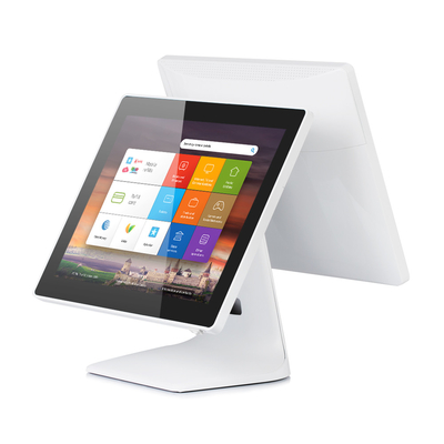 All In One Cash Register Machine Pos System 15 Inch Single / Dual Screen